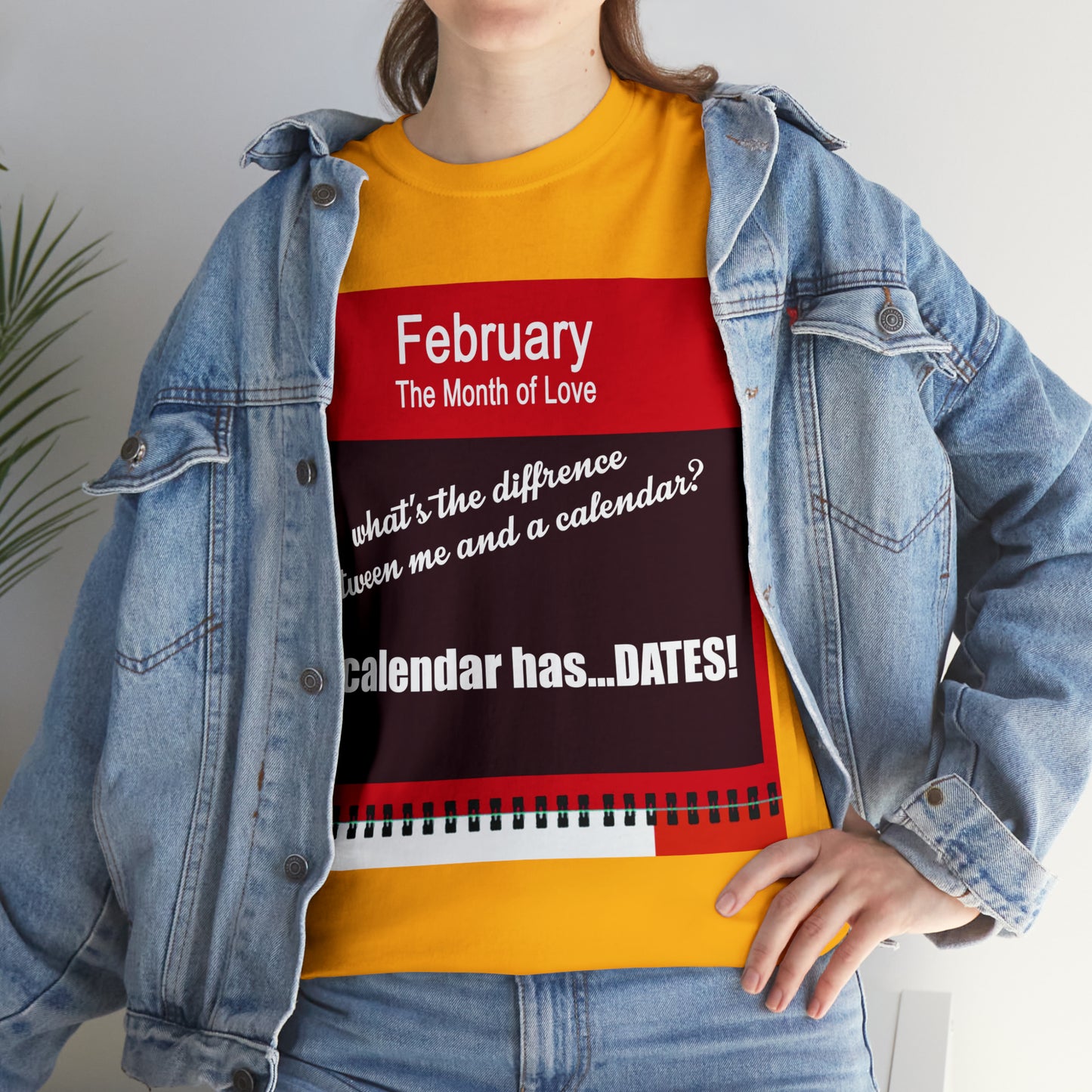 February - The MONTH OF LOVE? - Unisex Heavy Cotton Tee