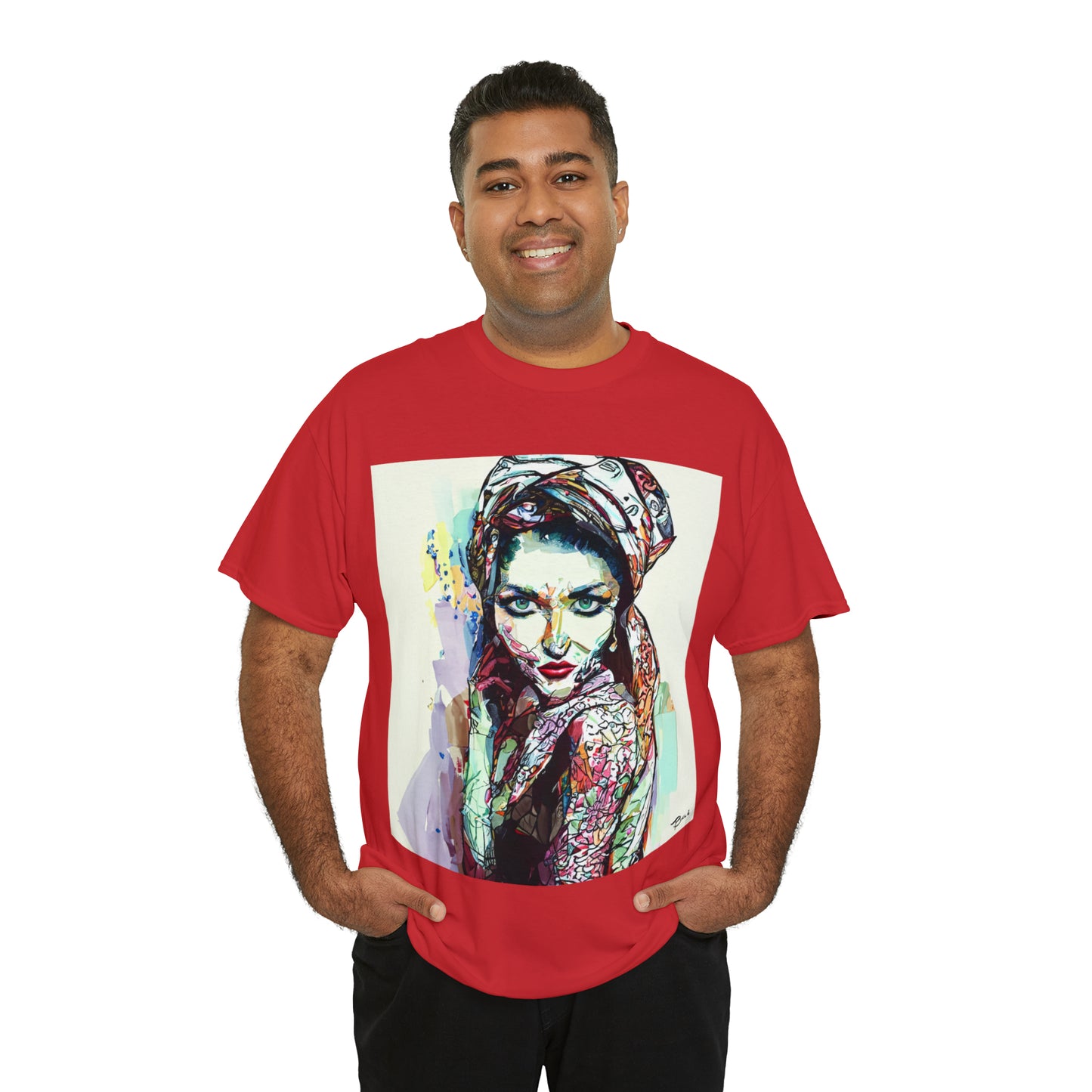 EASTERN BEAUTY - Airt on a Shirt  - Unisex Heavy Cotton Tee - AUS
