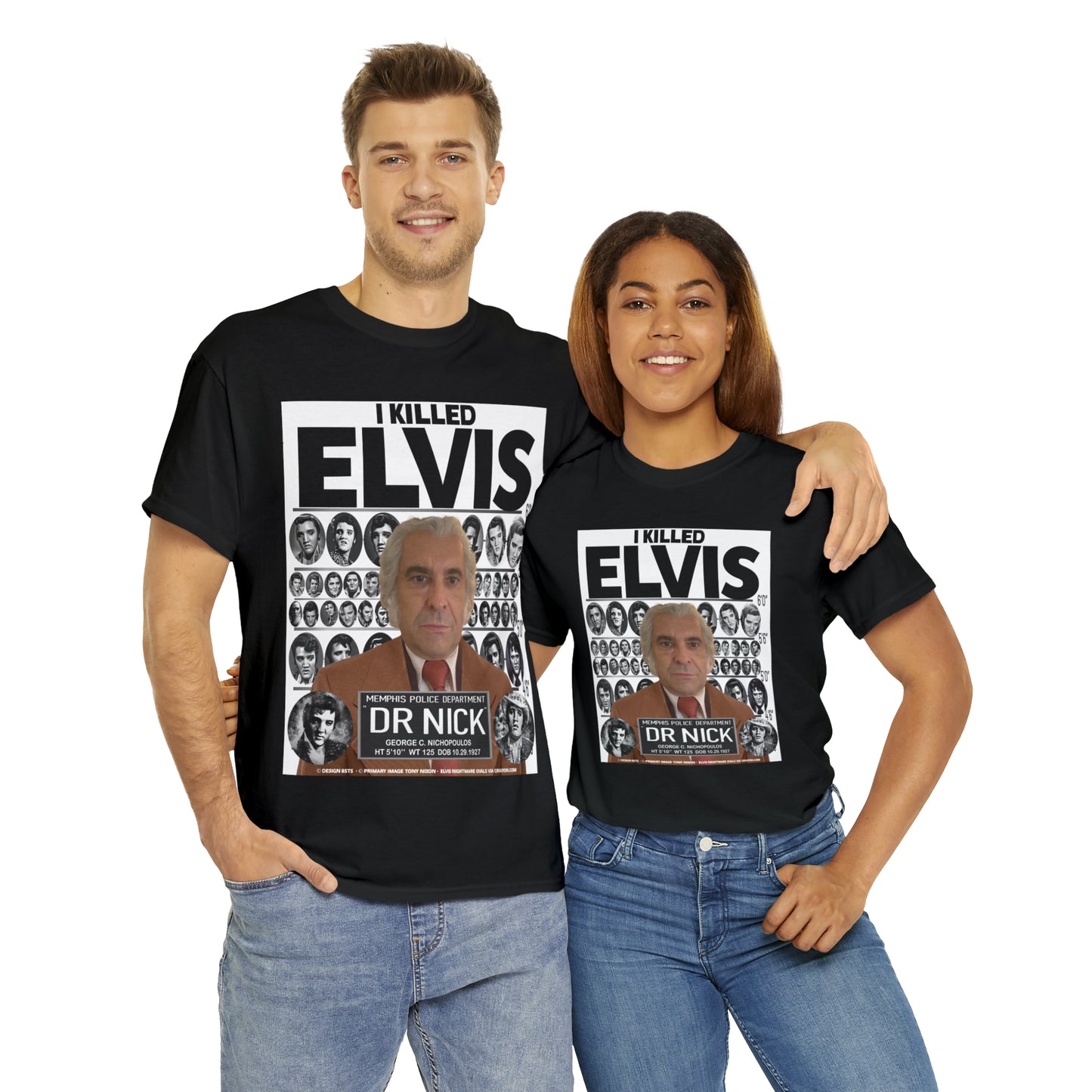 I KI**** ELVIS  - Unisex Heavy Cotton Tee - AUS