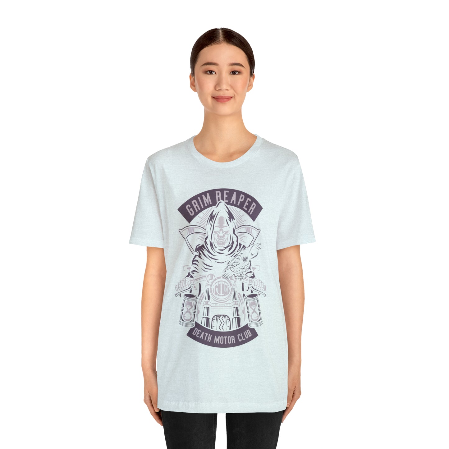 GRIM REAPER Moto Club - Unisex Jersey Short Sleeve Tee