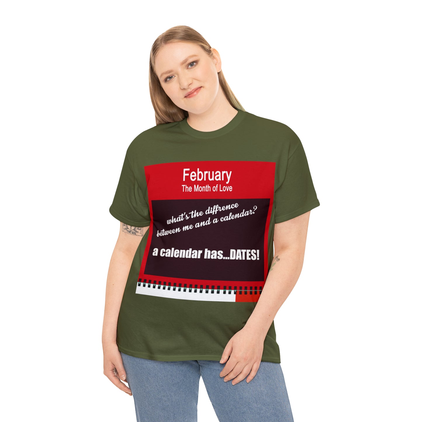 February - The MONTH OF LOVE? - Unisex Heavy Cotton Tee