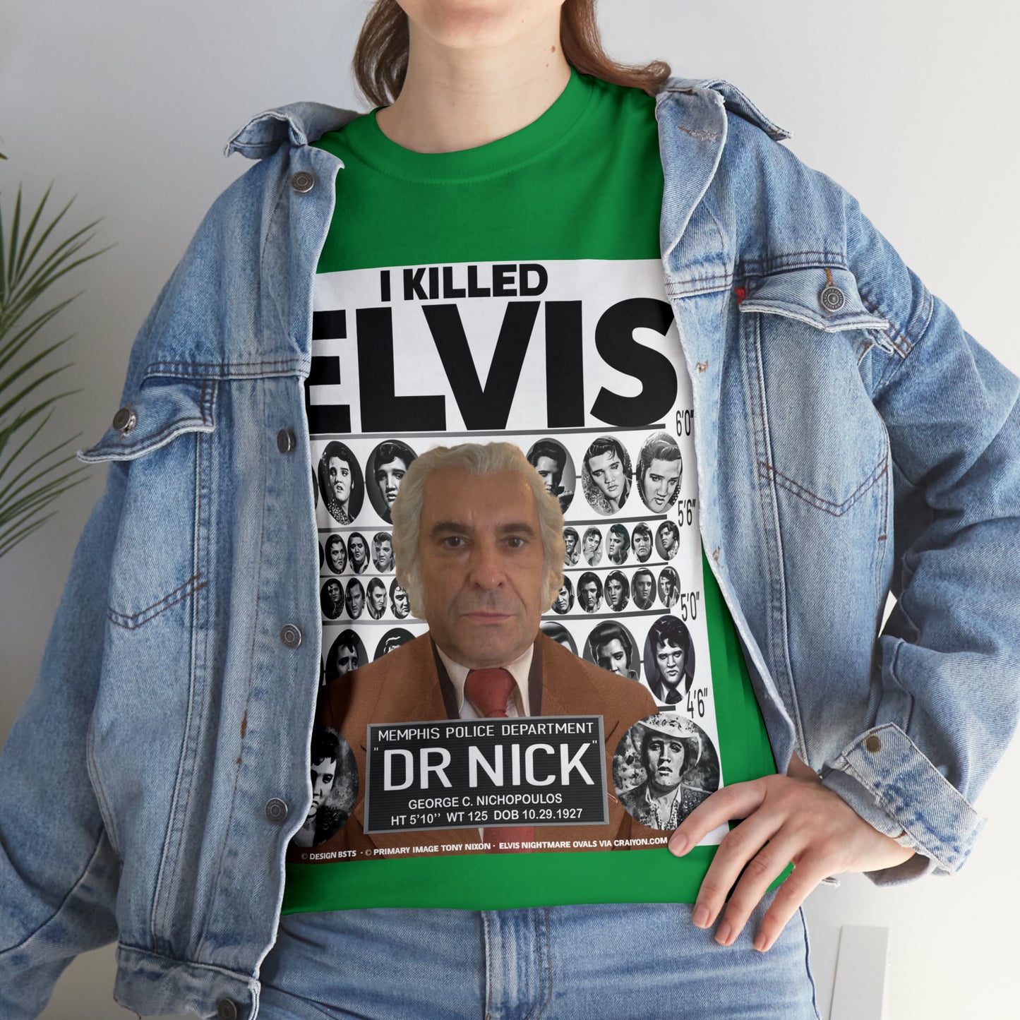 I KI**** ELVIS  - Unisex Heavy Cotton Tee - AUS