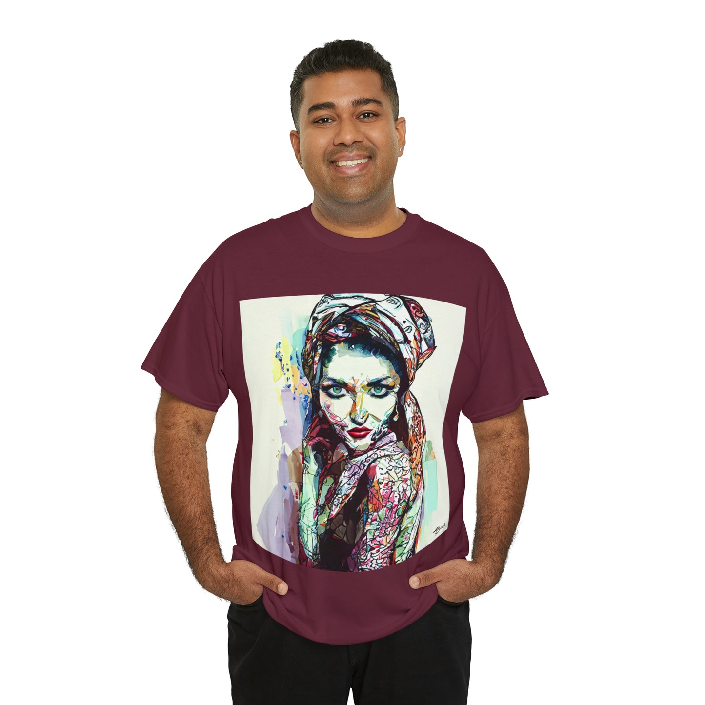 EASTERN BEAUTY - Airt on a Shirt  - Unisex Heavy Cotton Tee - AUS