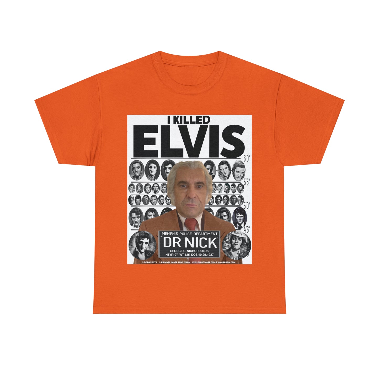 I KI**** ELVIS  - Unisex Heavy Cotton Tee - AUS