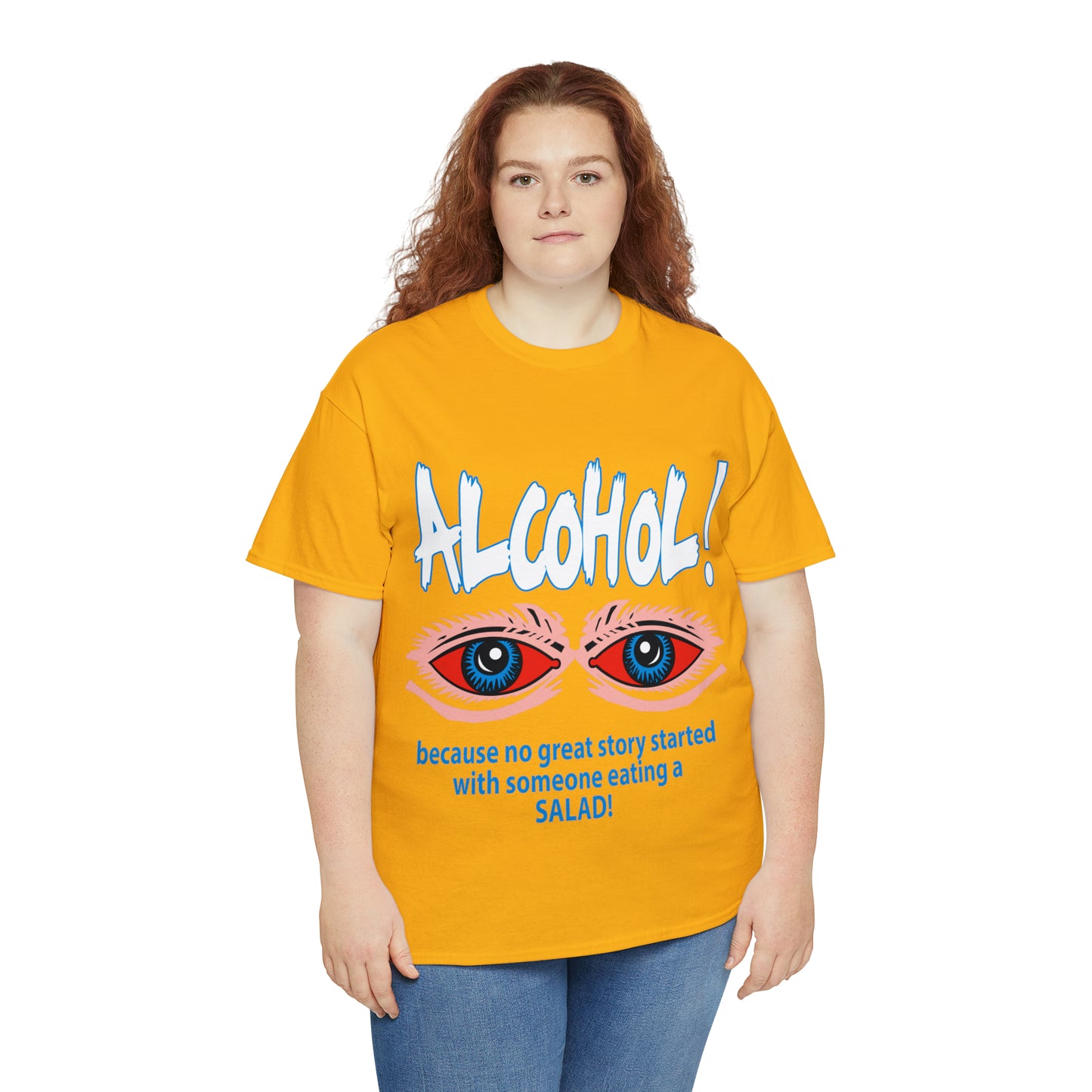 "ALC****" vs Salad - Funny Unisex Heavy Cotton Tee - AUS