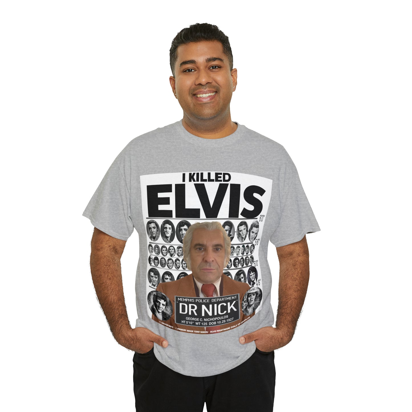 I KI**** ELVIS  - Unisex Heavy Cotton Tee - AUS