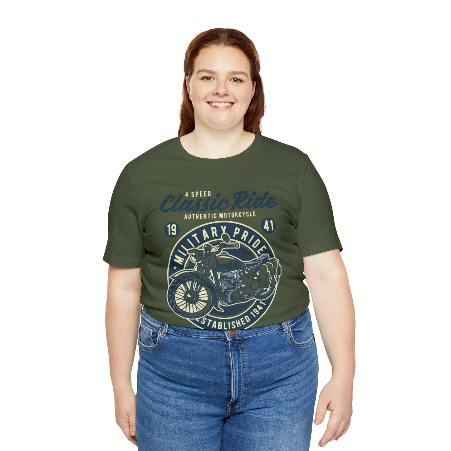 MILITARY RIDE Classic Pride - Unisex Jersey Short Sleeve Tee