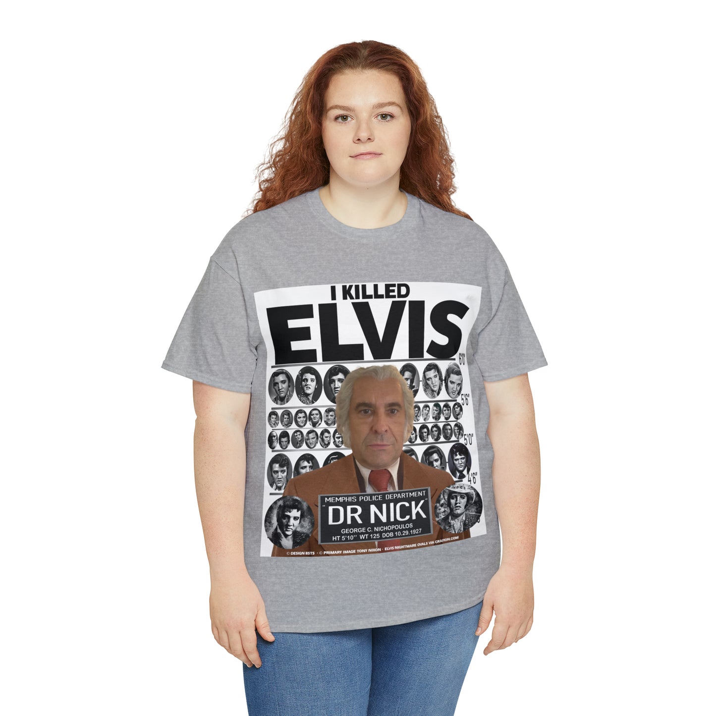 I KI**** ELVIS  - Unisex Heavy Cotton Tee - AUS