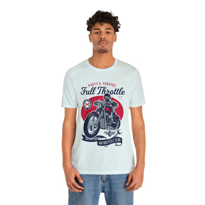 FULL THROTTLE Parts & Service - Unisex Jersey Short Sleeve Tee