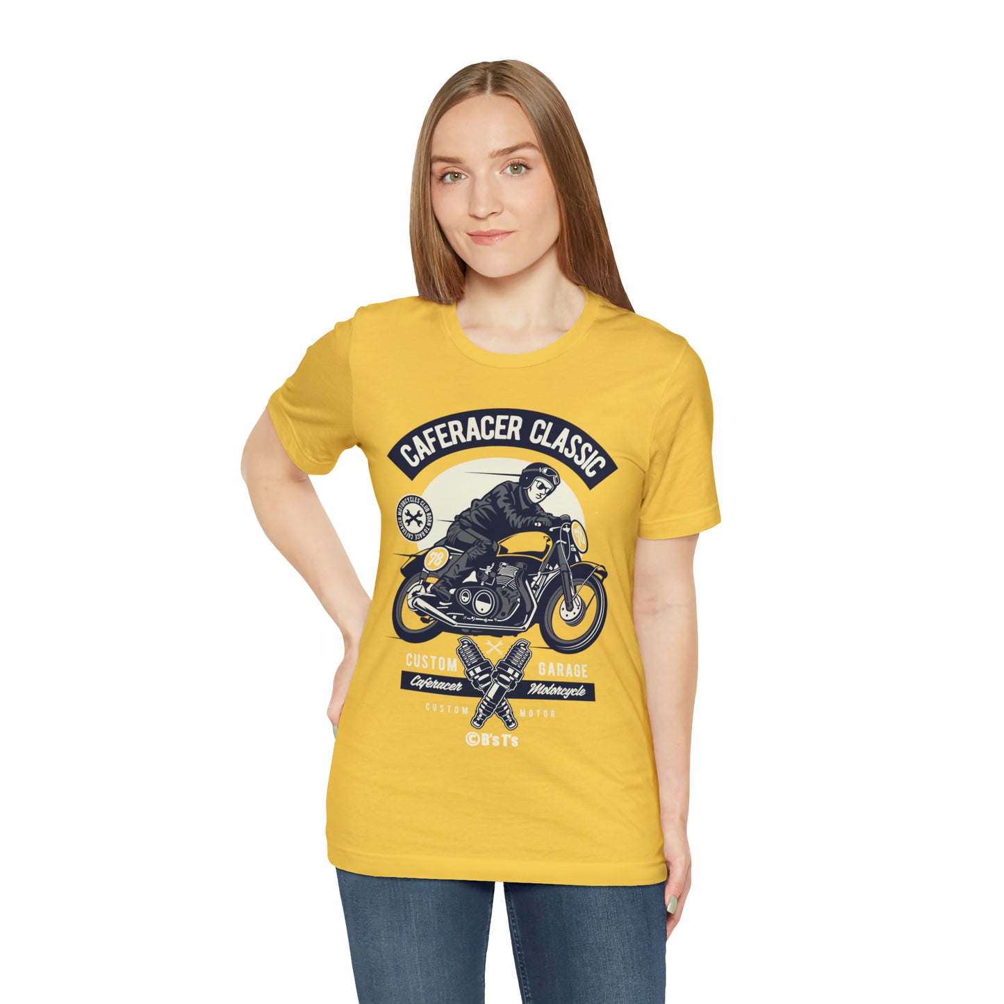 CAFE RACER Classic - Unisex Jersey Short Sleeve Tee