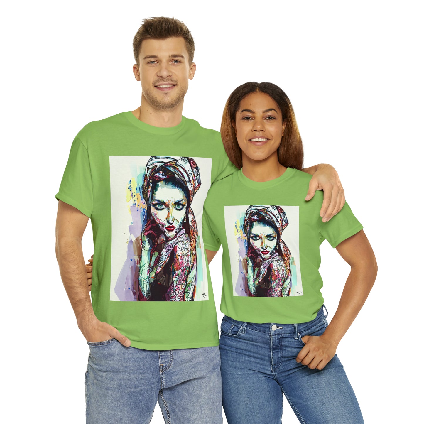 EASTERN BEAUTY - Airt on a Shirt  - Unisex Heavy Cotton Tee - AUS