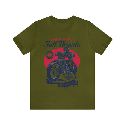 FULL THROTTLE Parts & Service - Unisex Jersey Short Sleeve Tee