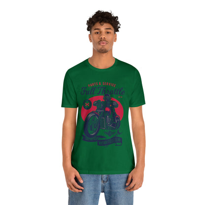 FULL THROTTLE Parts & Service - Unisex Jersey Short Sleeve Tee