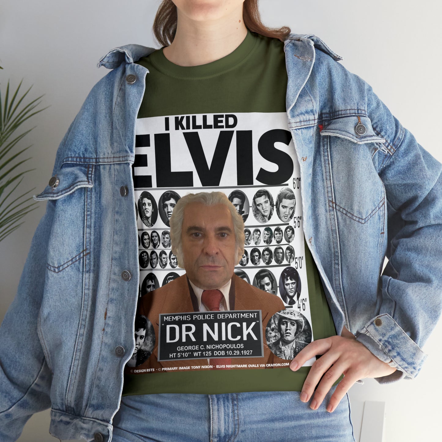 I KI**** ELVIS  - Unisex Heavy Cotton Tee - AUS