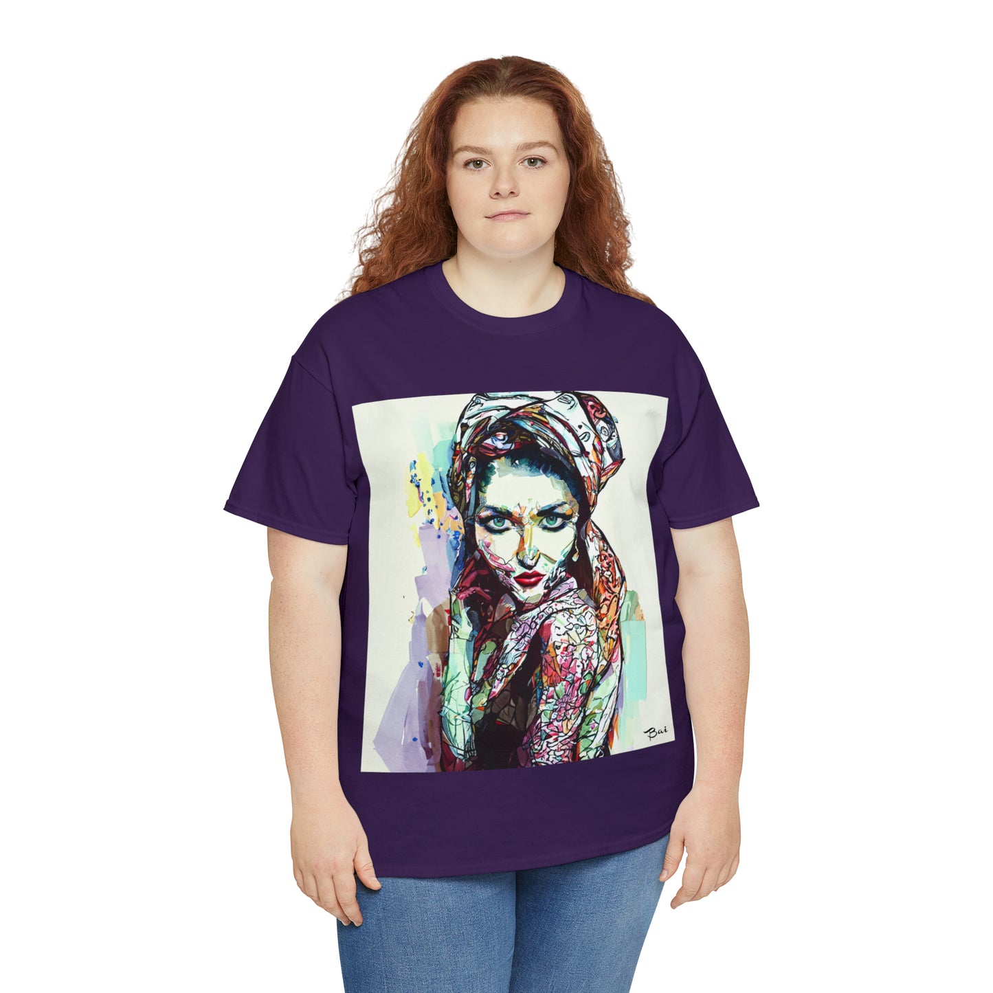 EASTERN BEAUTY - Airt on a Shirt  - Unisex Heavy Cotton Tee - AUS