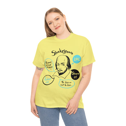 21st Century SHAKESPEARE  (light) - Unisex Heavy Cotton Tee