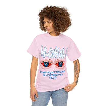 "ALC****" vs Salad - Funny Unisex Heavy Cotton Tee - AUS