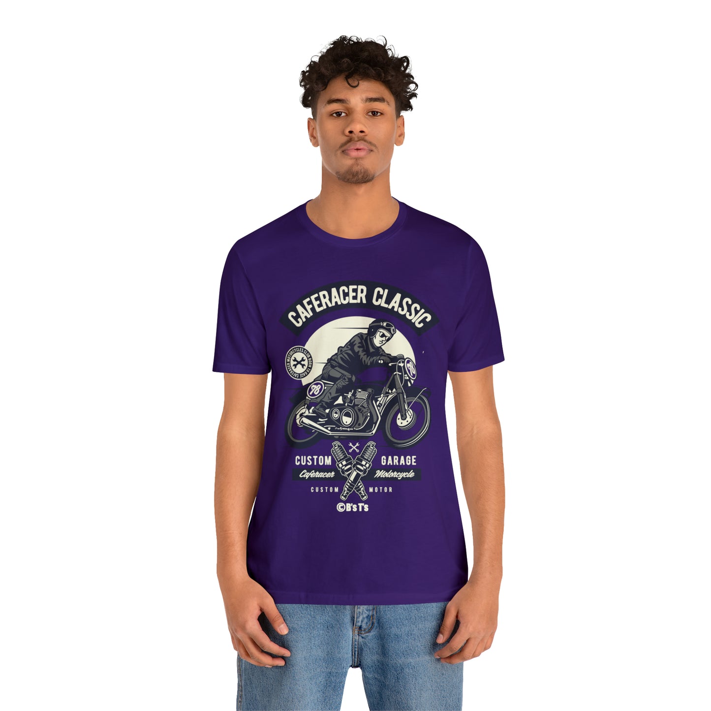 CAFE RACER Classic - Unisex Jersey Short Sleeve Tee
