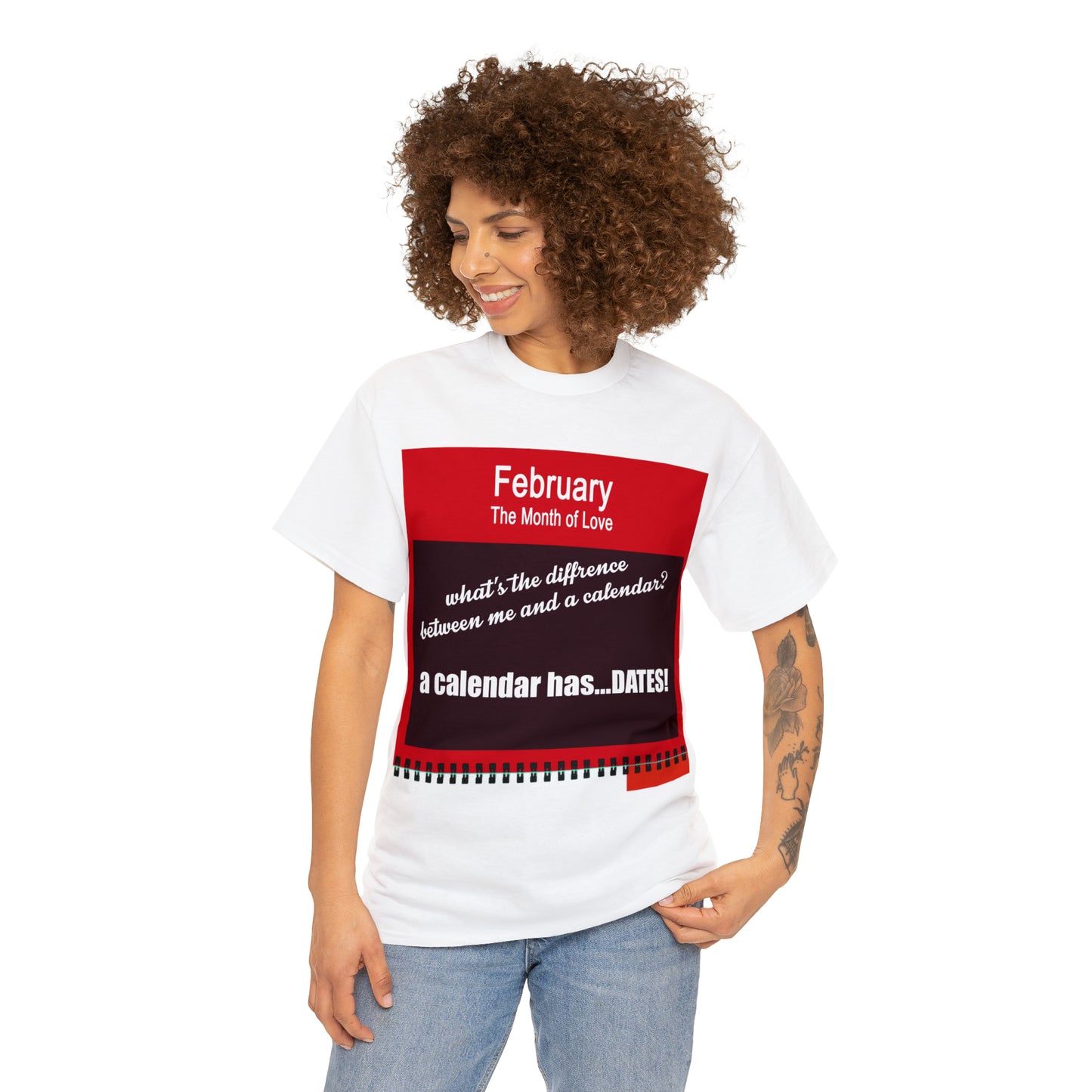 February - The MONTH OF LOVE? - Unisex Heavy Cotton Tee
