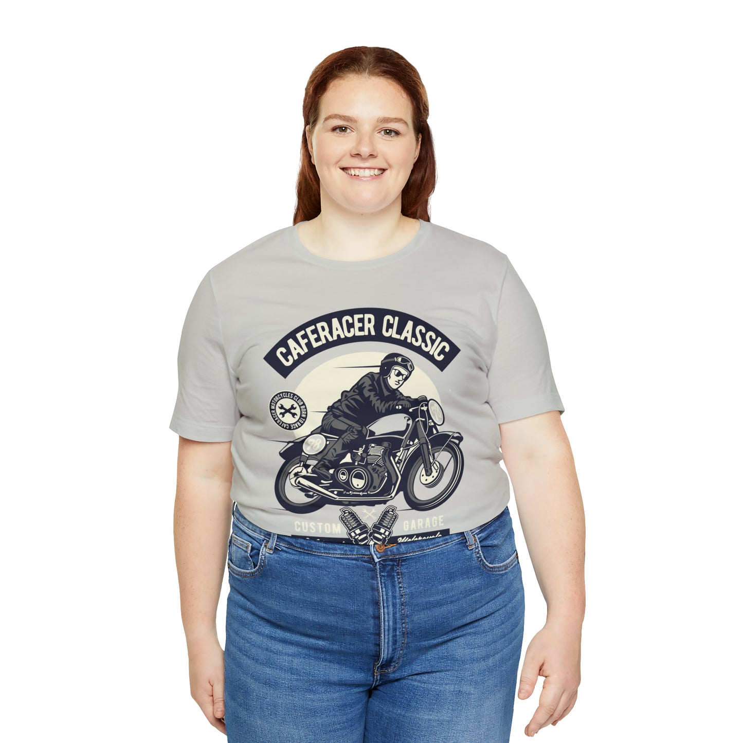 CAFE RACER Classic - Unisex Jersey Short Sleeve Tee