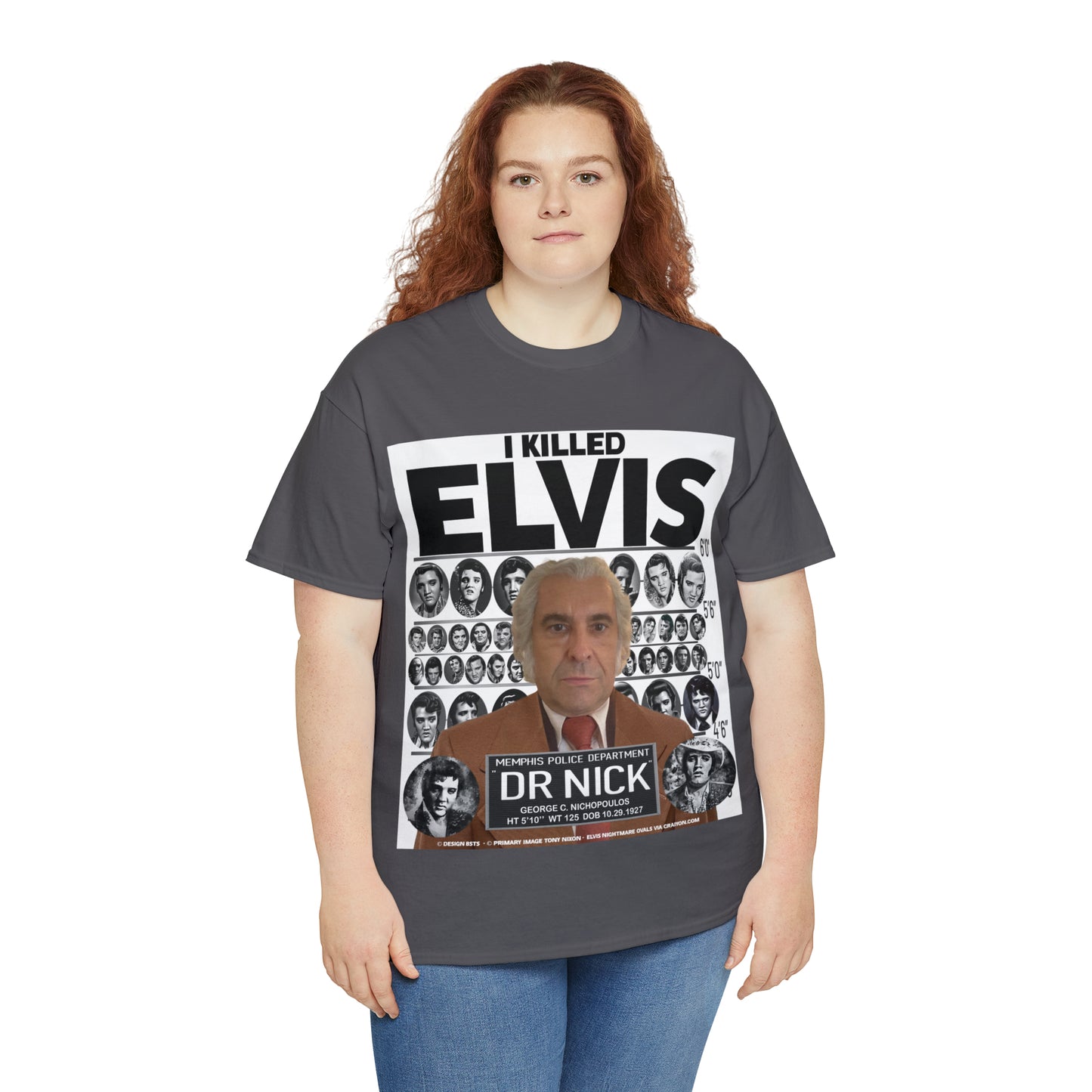 I KI**** ELVIS  - Unisex Heavy Cotton Tee - AUS