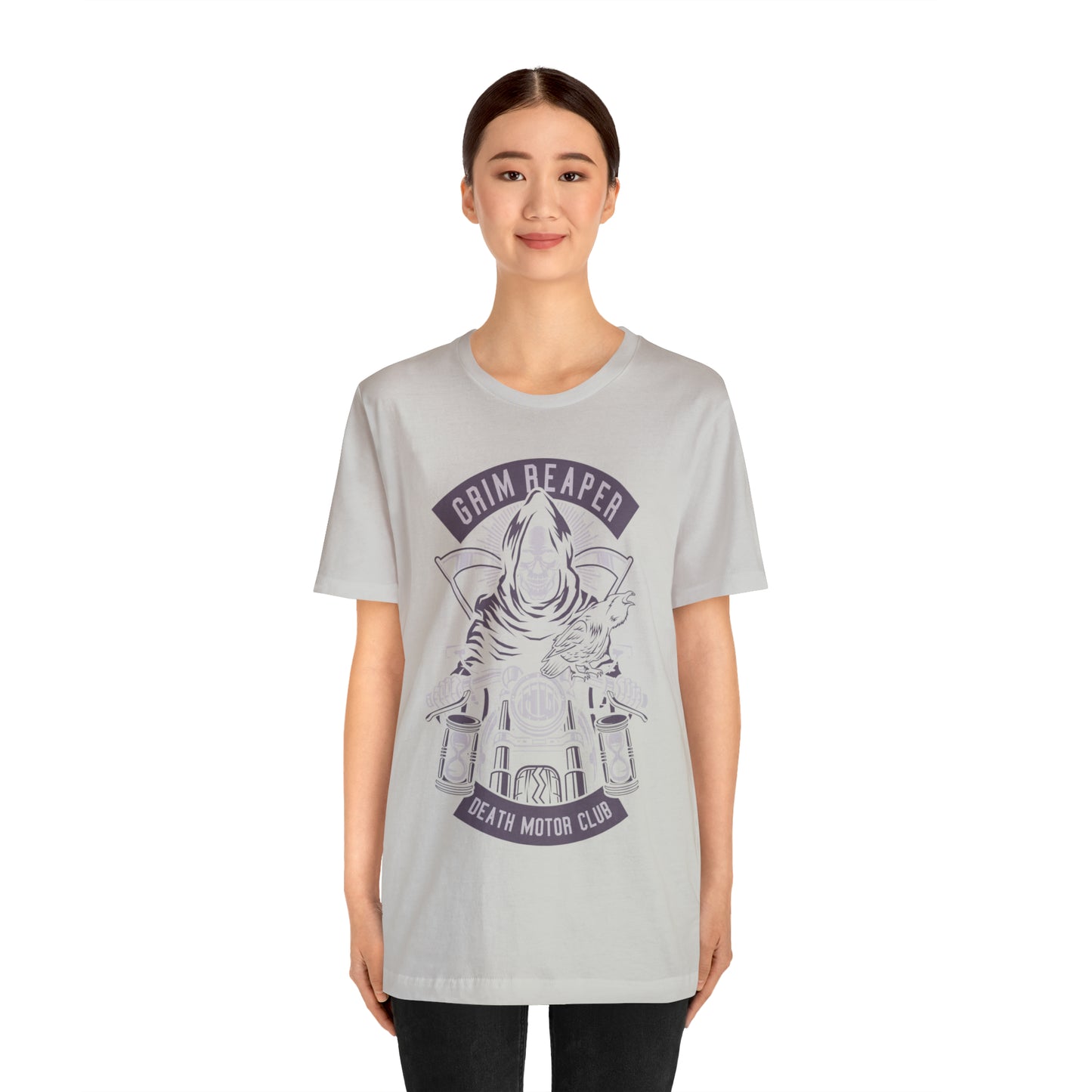 GRIM REAPER Moto Club - Unisex Jersey Short Sleeve Tee