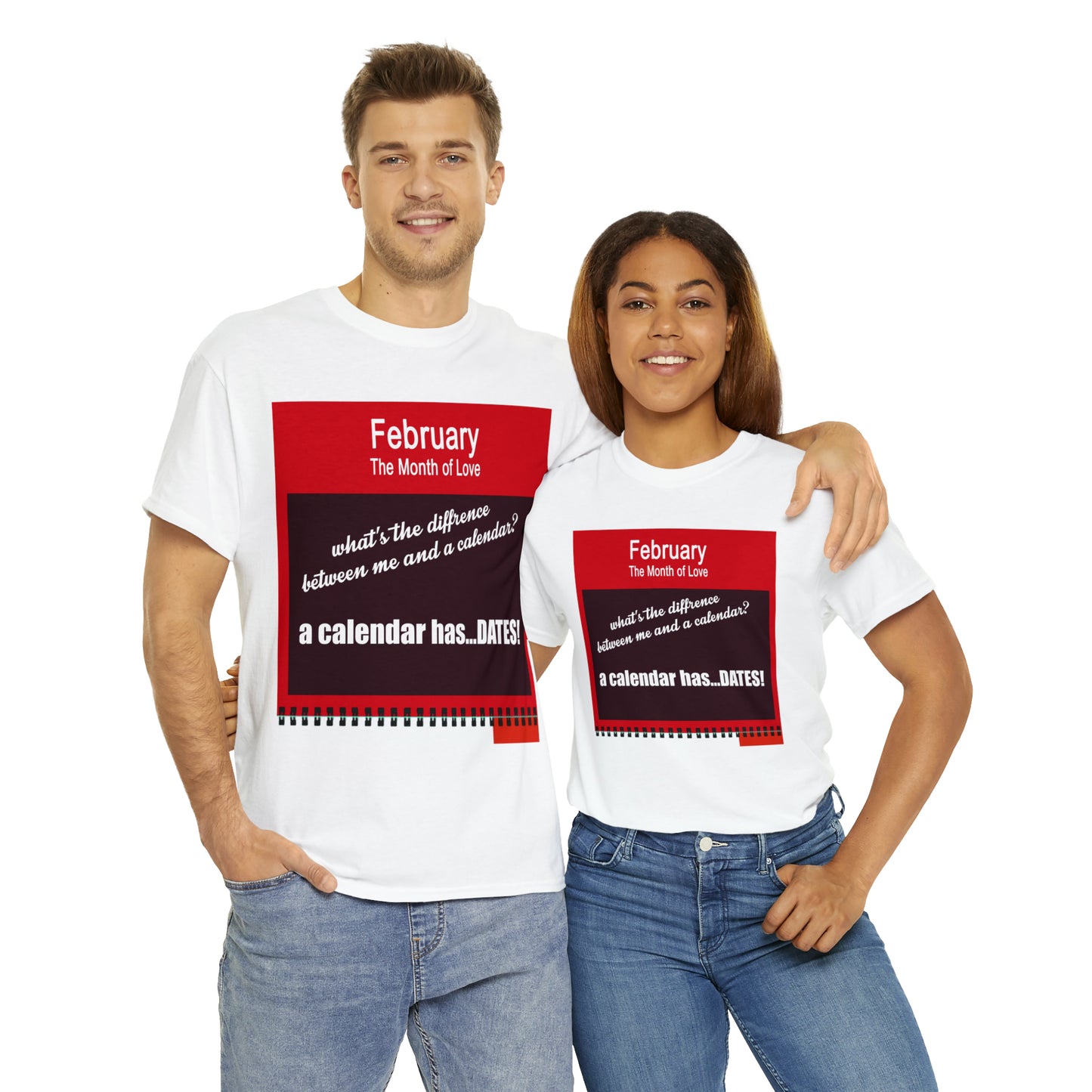 February - The MONTH OF LOVE? - Unisex Heavy Cotton Tee