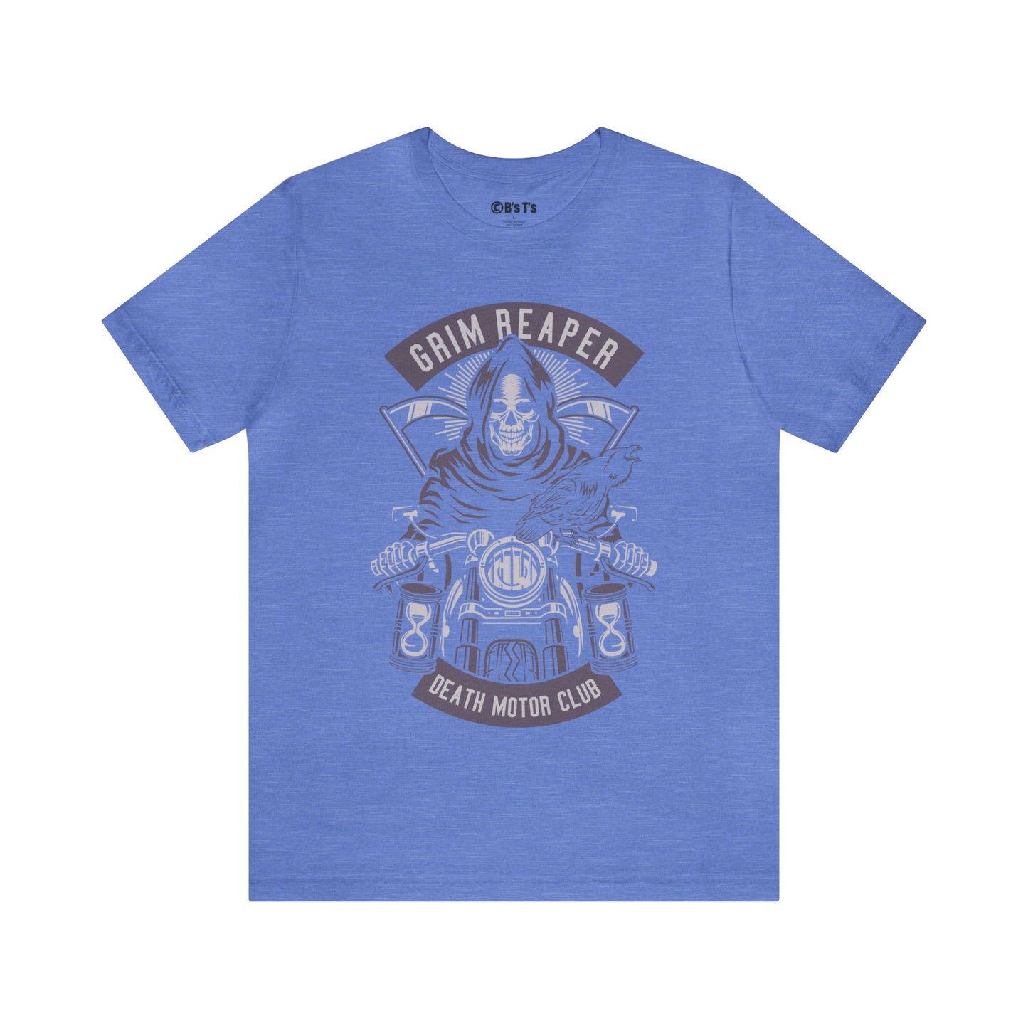 GRIM REAPER Moto Club - Unisex Jersey Short Sleeve Tee
