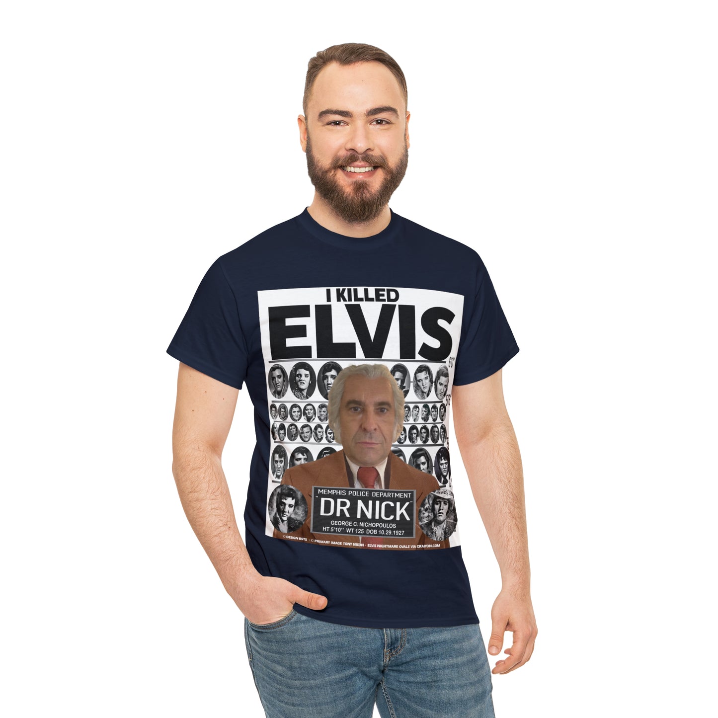 I KI**** ELVIS  - Unisex Heavy Cotton Tee - AUS
