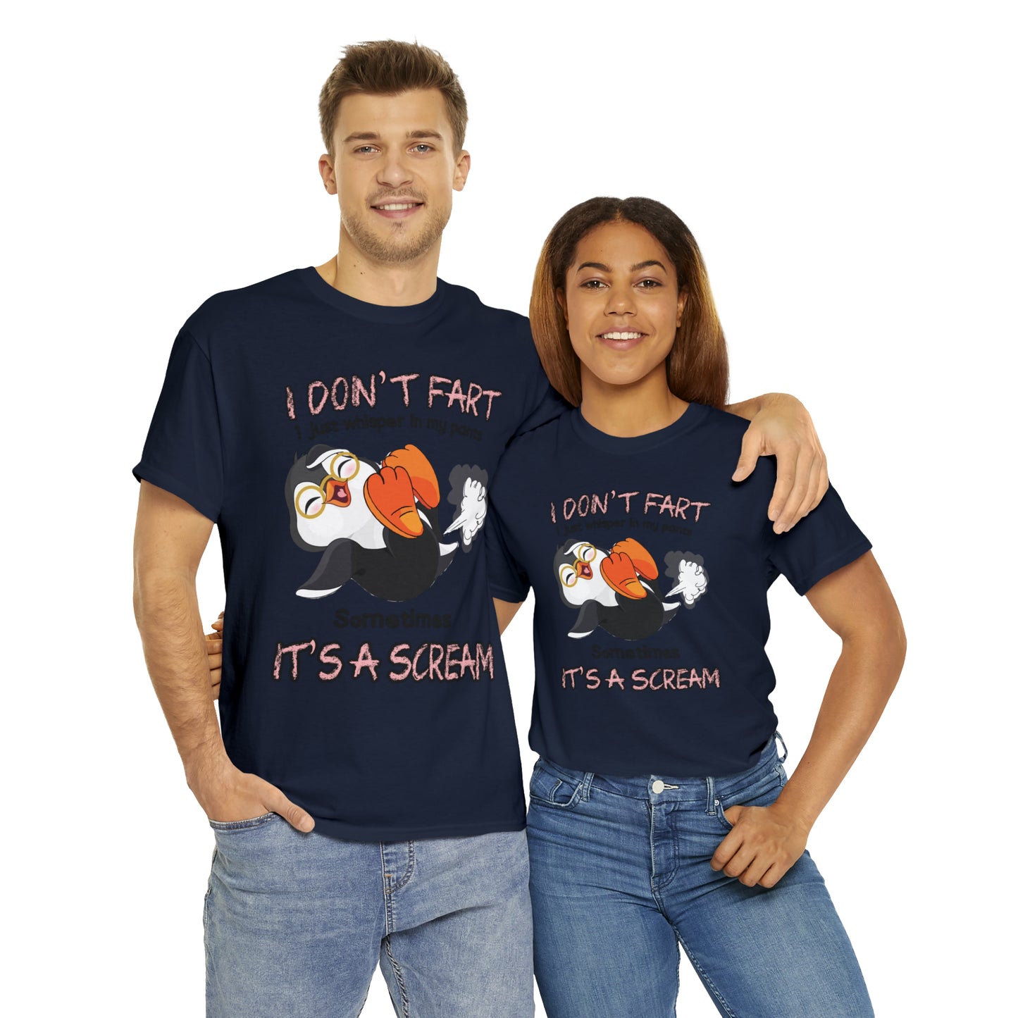 I DON'T FA*T - Funny Unisex Heavy Cotton Tee - USA