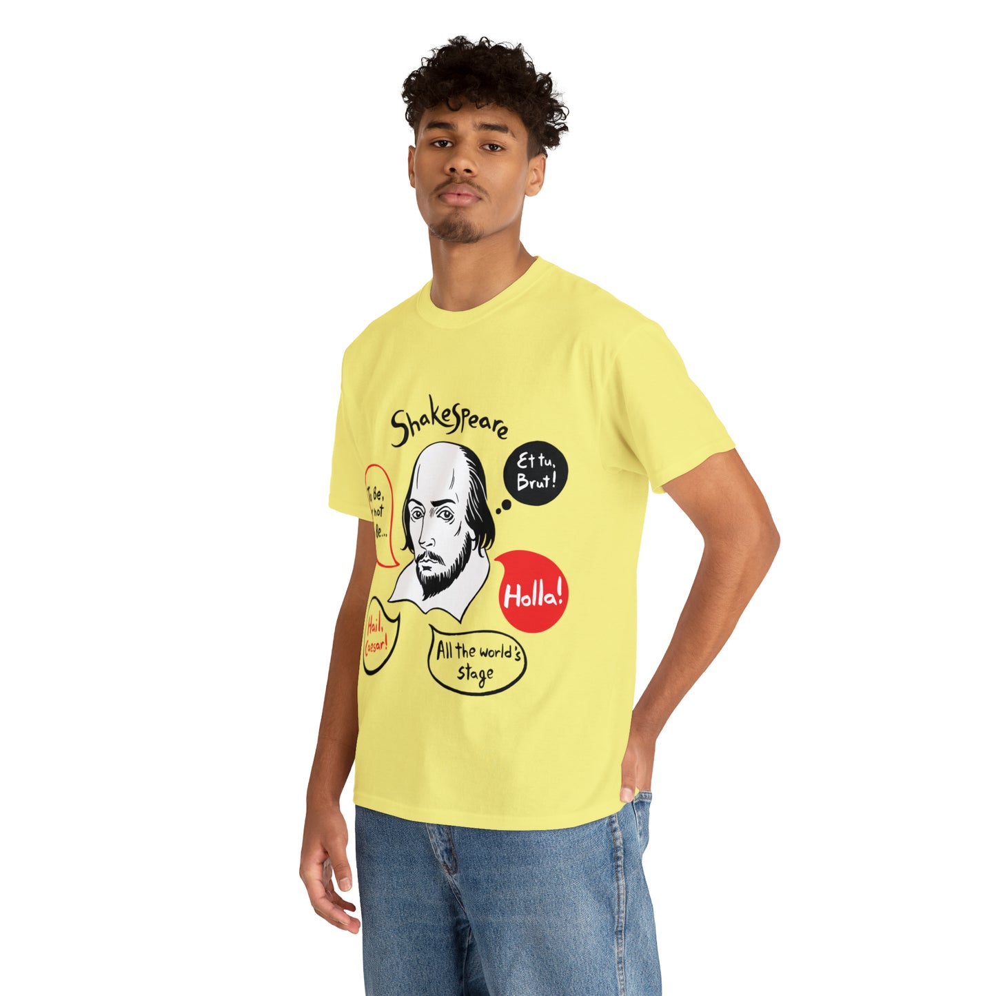 SHAKESPEARE (light) - Unisex Heavy Cotton Tee