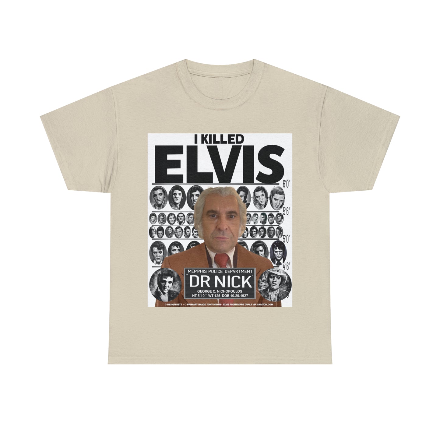 I KI**** ELVIS  - Unisex Heavy Cotton Tee - AUS