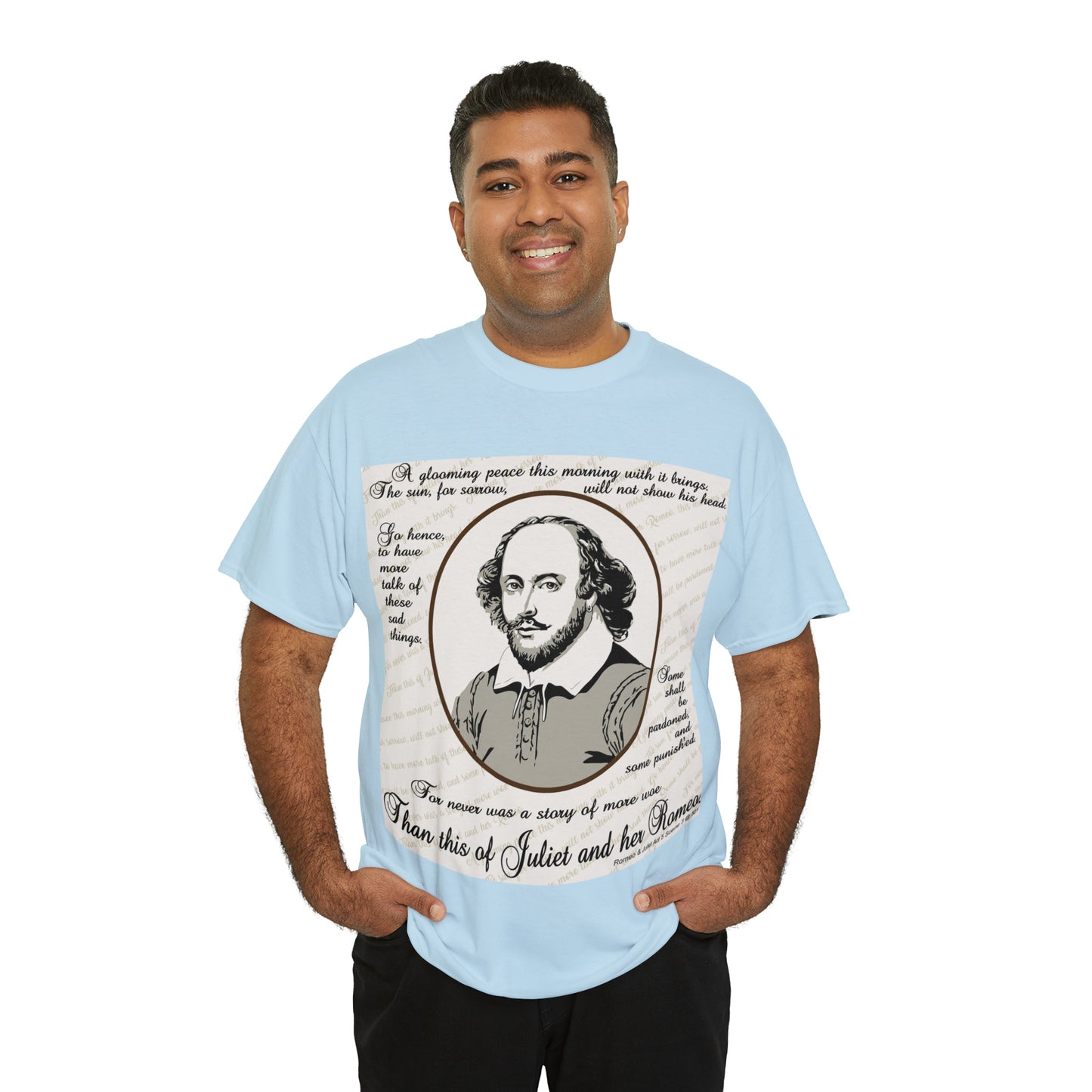 No Greater Tale of Woe... Juliet & Romeo.- Unisex Heavy Cotton Tee