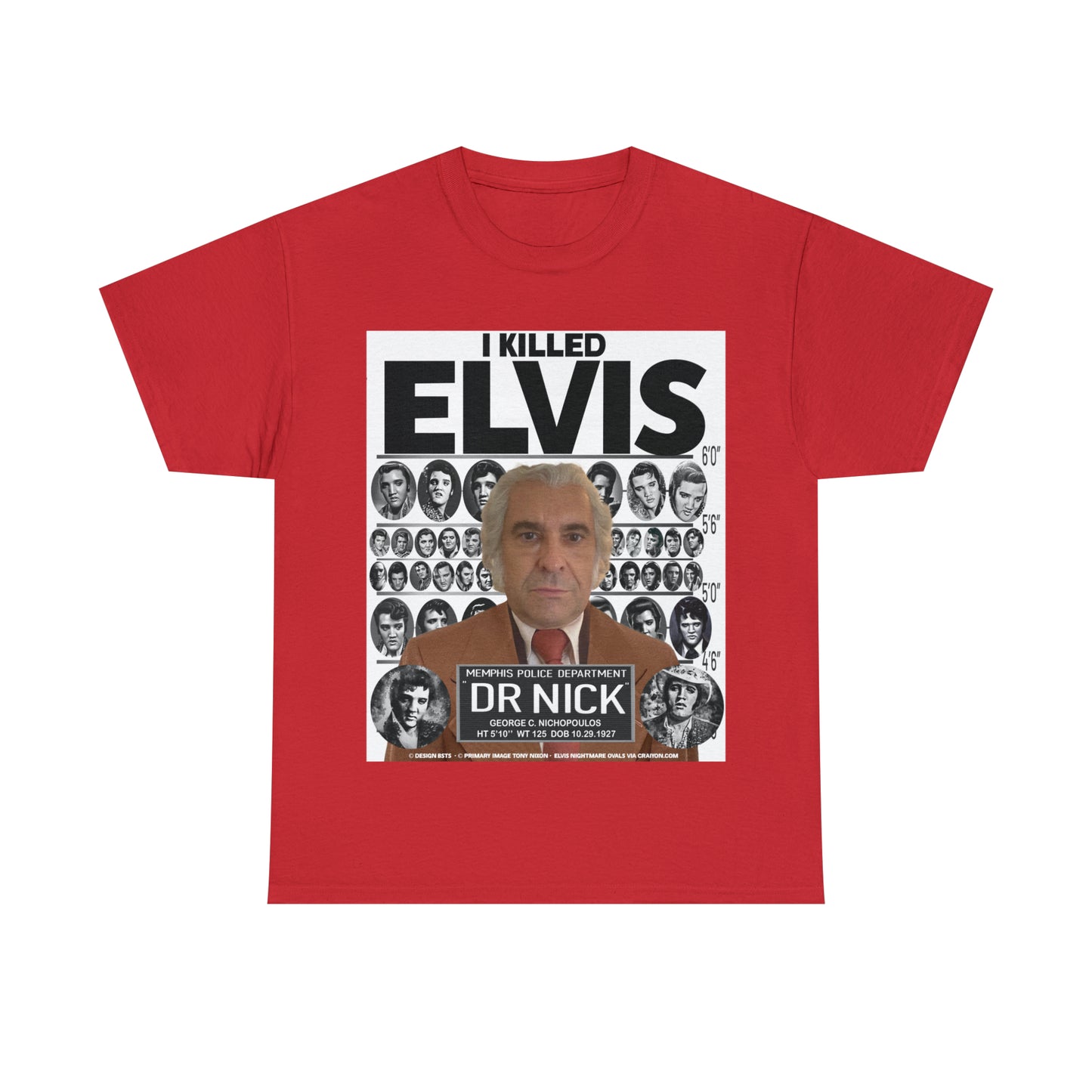 I KI**** ELVIS  - Unisex Heavy Cotton Tee - AUS