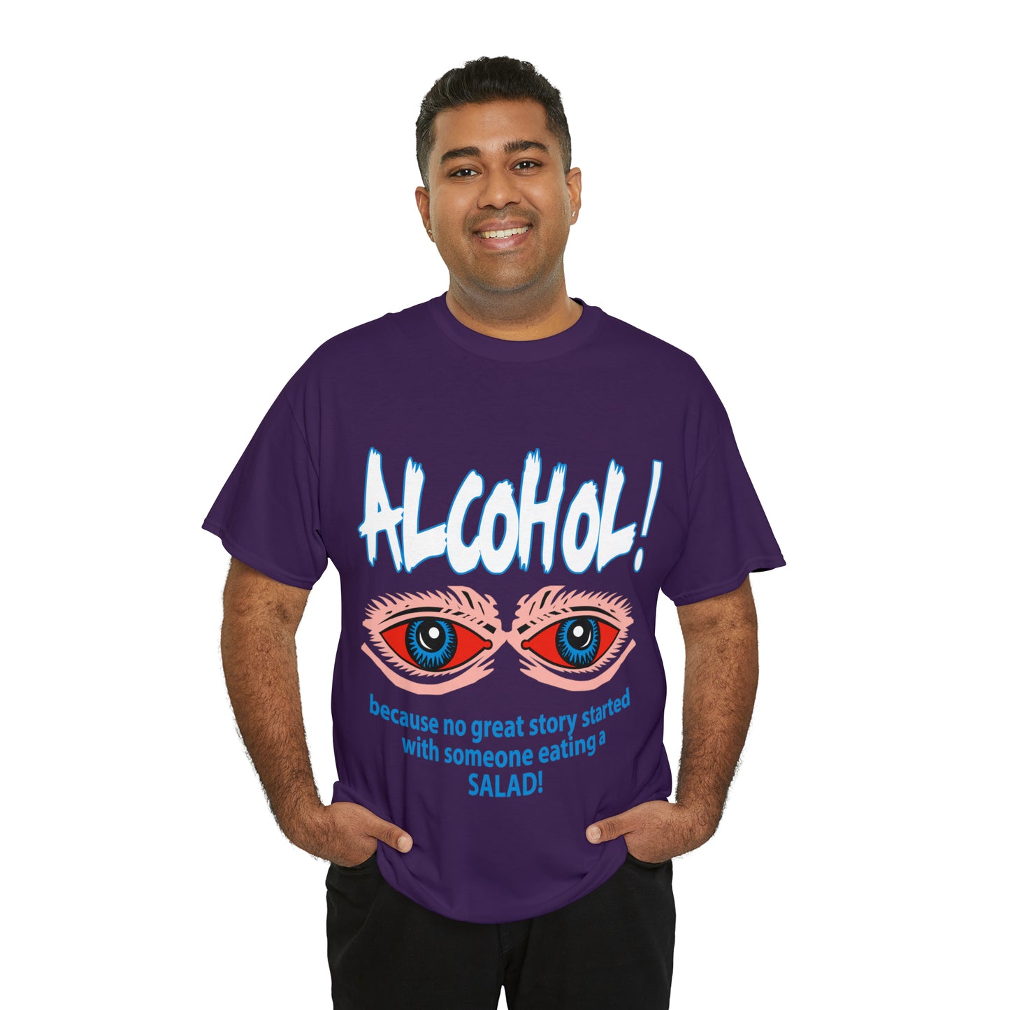 "ALC****" vs Salad - Funny Unisex Heavy Cotton Tee - AUS