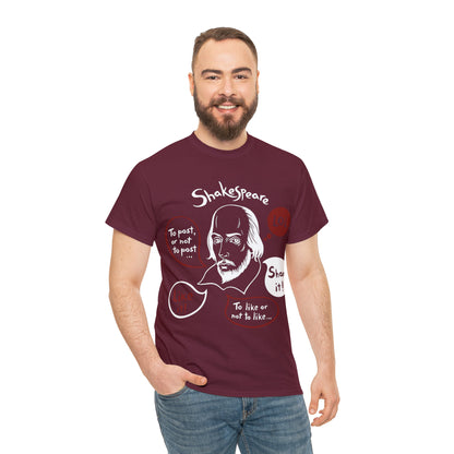 21st Century SHAKESPEARE (dark) - Unisex Heavy Cotton Tee