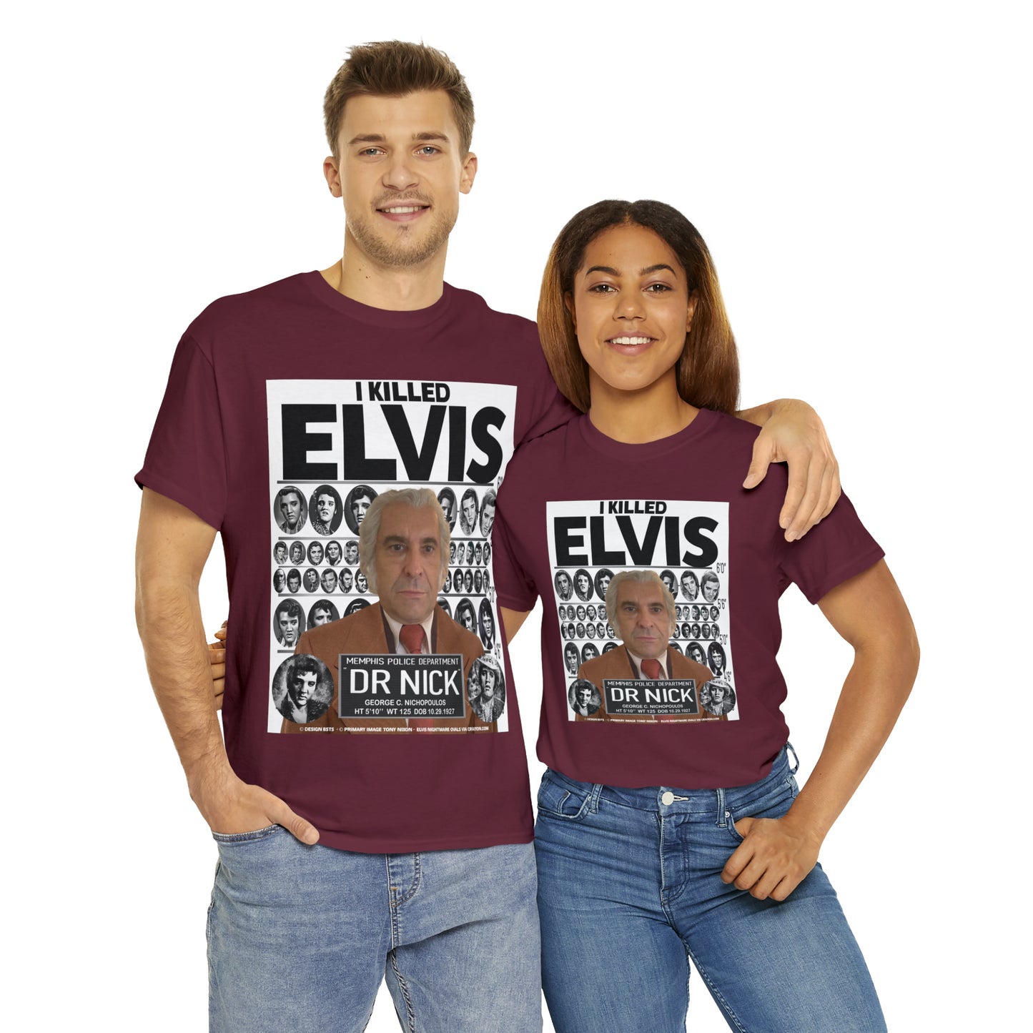 I KI**** ELVIS  - Unisex Heavy Cotton Tee - AUS