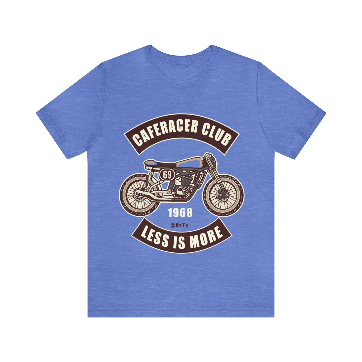 CAFE RACE CLUB Less is More - Unisex Jersey Short Sleeve Tee