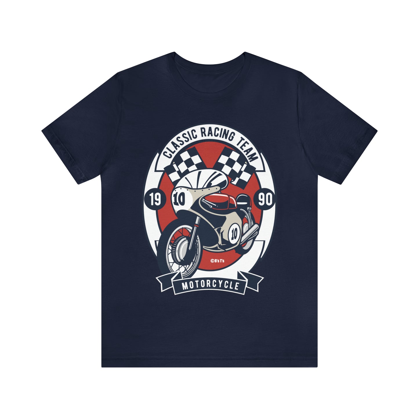 CLASSIC MOTORCYCLE RACING TEAM - Unisex Jersey Short Sleeve Tee