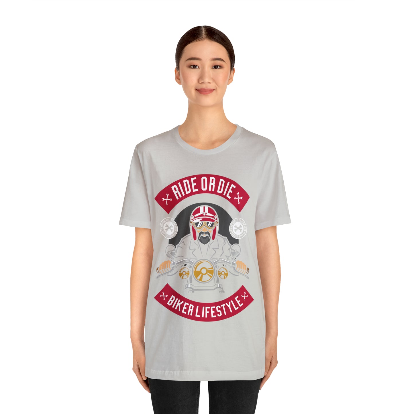 BIKER LIFESTYLE - Ride or Die - Unisex Jersey Short Sleeve Tee