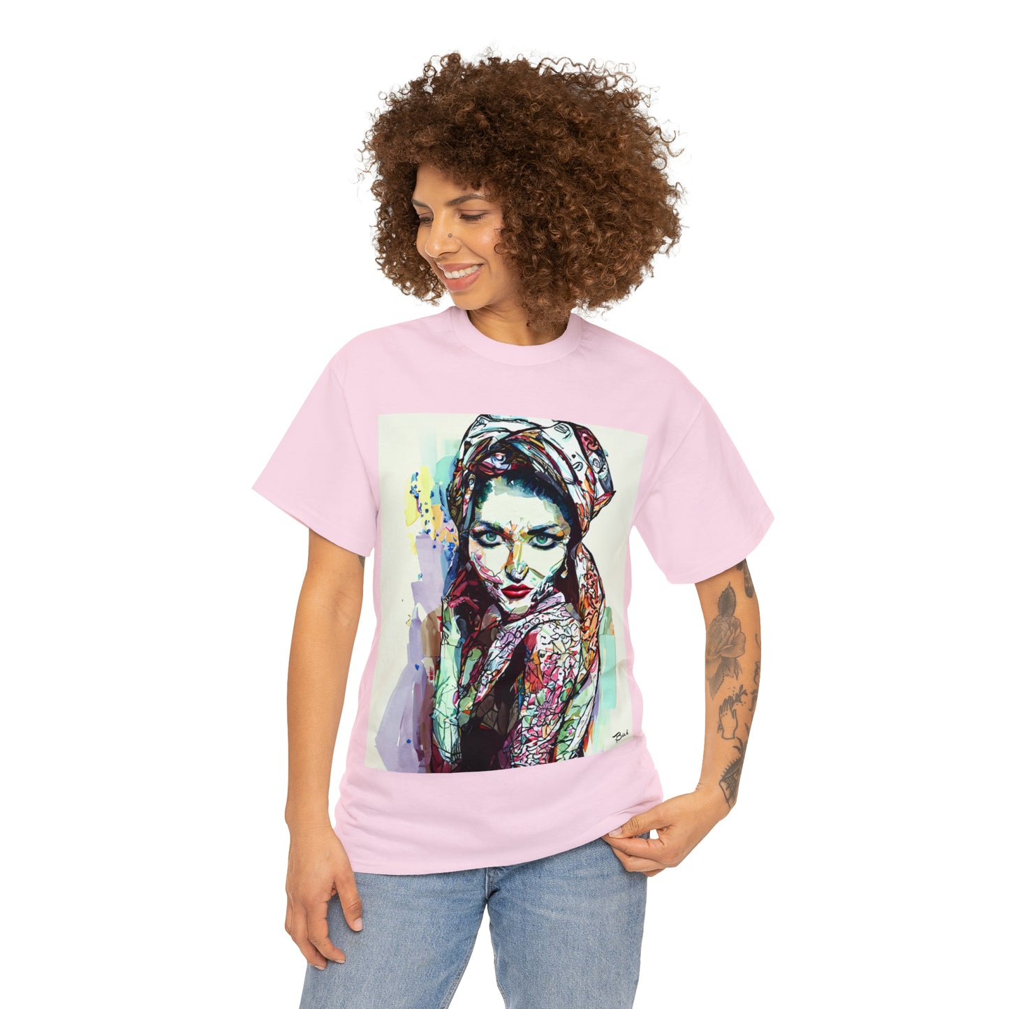 EASTERN BEAUTY - Airt on a Shirt  - Unisex Heavy Cotton Tee - AUS