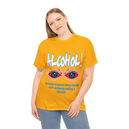 "ALC****" vs Salad - Funny Unisex Heavy Cotton Tee - AUS