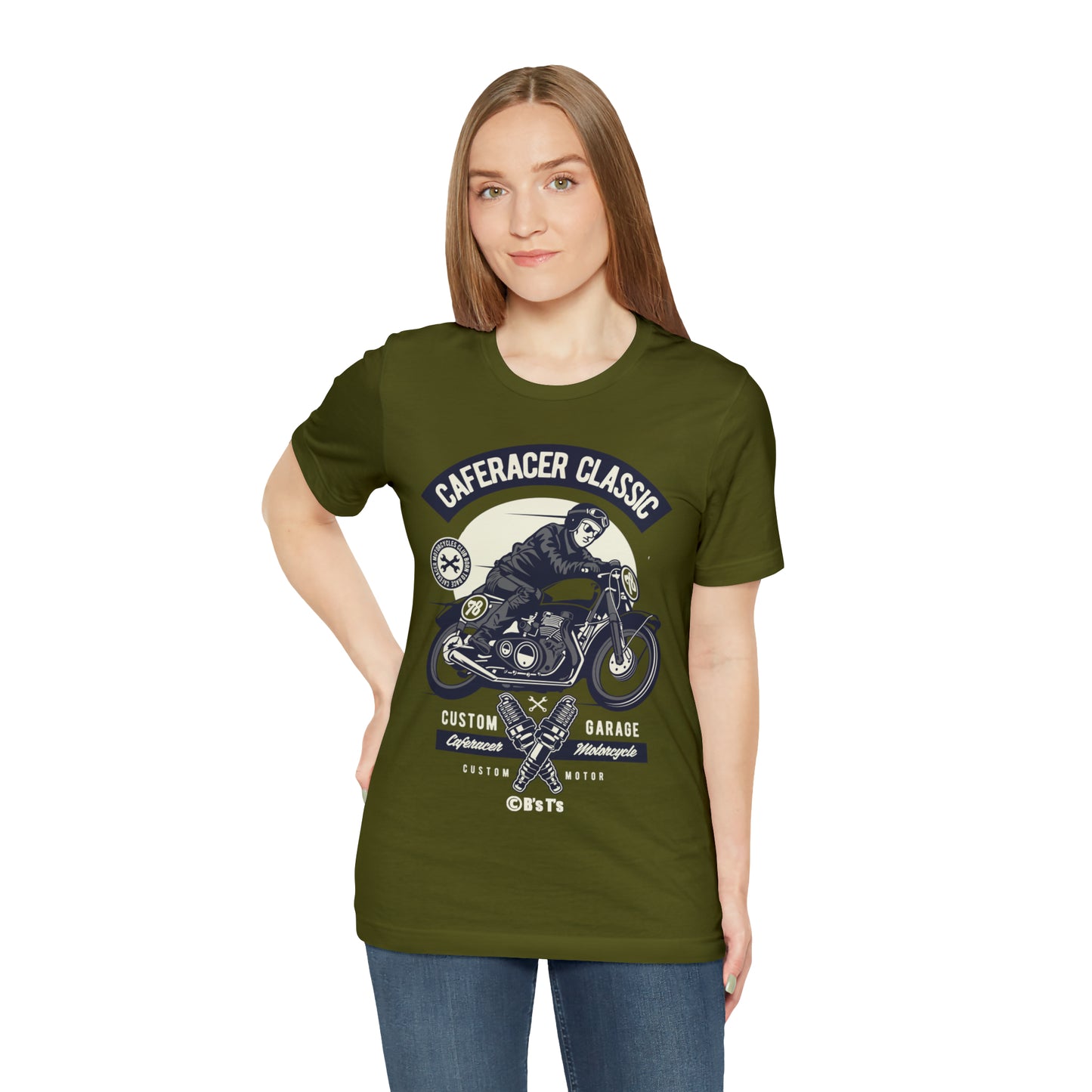 CAFE RACER Classic - Unisex Jersey Short Sleeve Tee