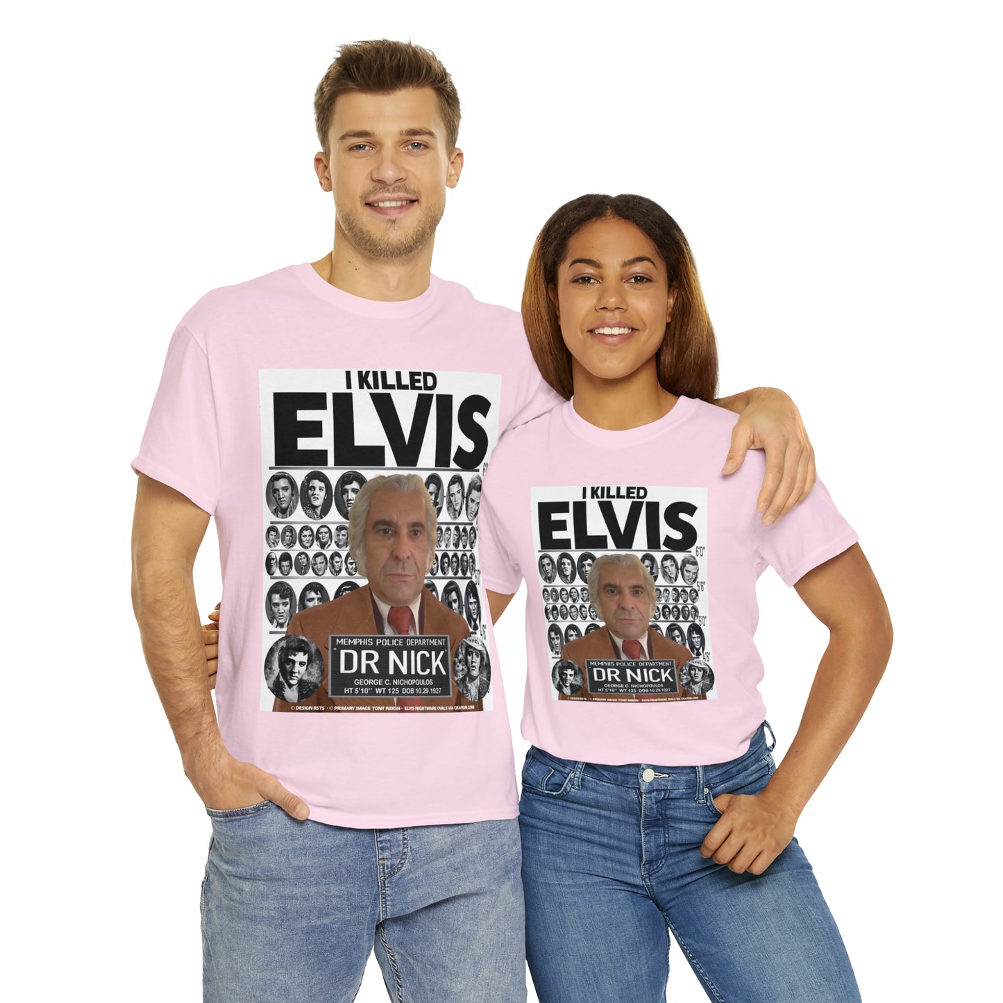 I KI**** ELVIS  - Unisex Heavy Cotton Tee - AUS