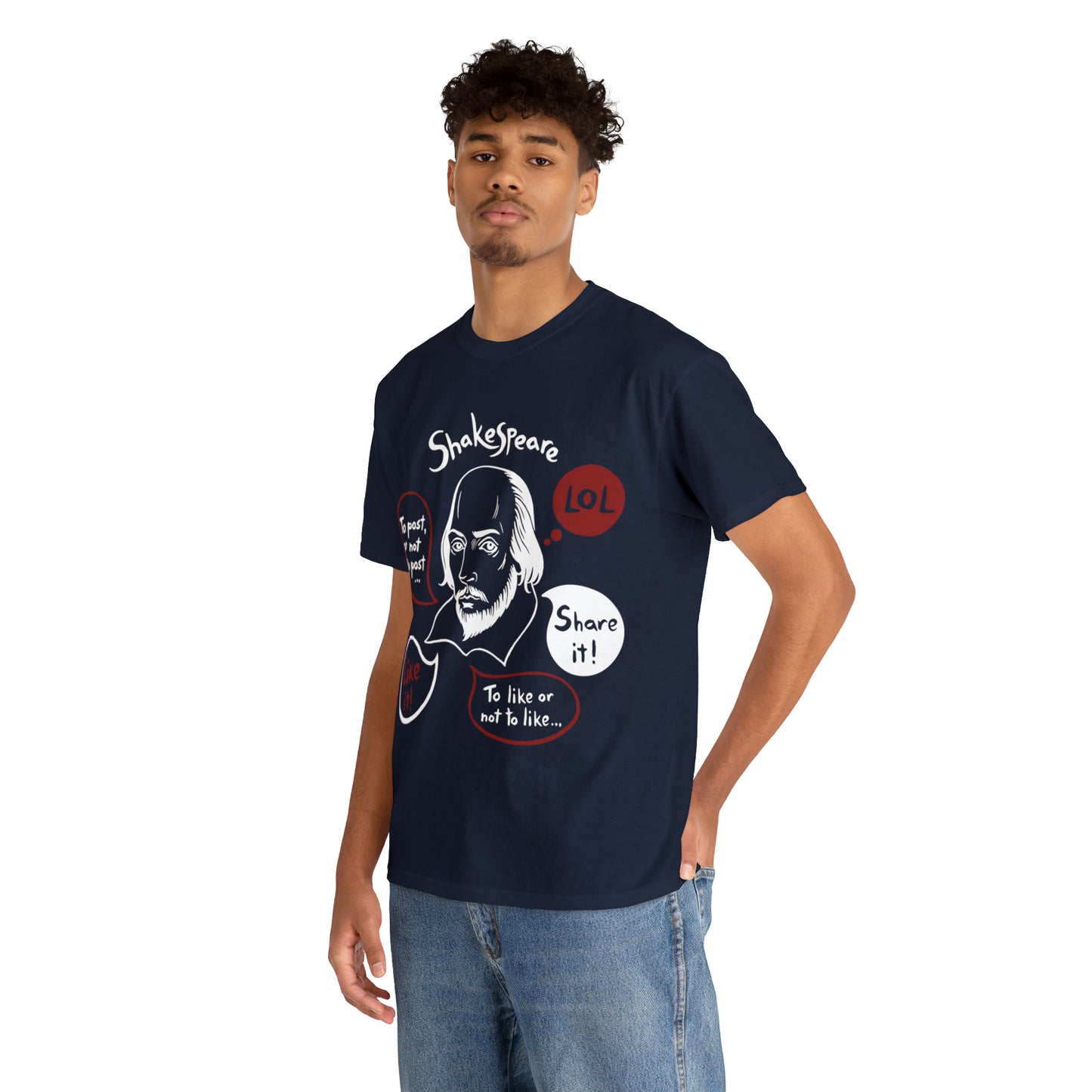 21st Century SHAKESPEARE (dark) - Unisex Heavy Cotton Tee