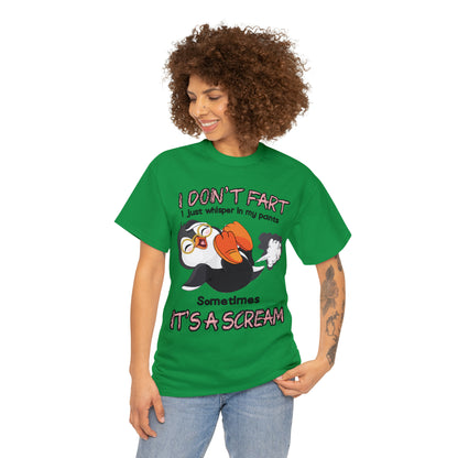 I DON'T FA*T - Funny Unisex Heavy Cotton Tee - USA