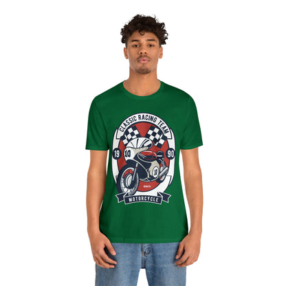 CLASSIC MOTORCYCLE RACING TEAM - Unisex Jersey Short Sleeve Tee