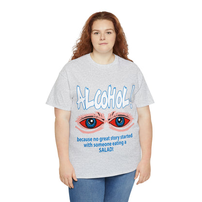 "ALC****" vs Salad - Funny Unisex Heavy Cotton Tee - AUS