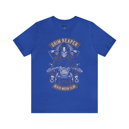 GRIM REAPER Moto Club - Unisex Jersey Short Sleeve Tee