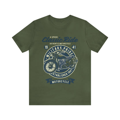 MILITARY RIDE Classic Pride - Unisex Jersey Short Sleeve Tee